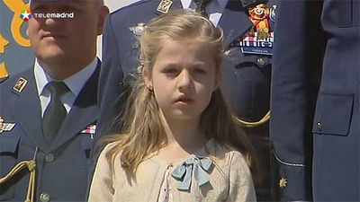 La Infanta Leonor recibirá formación militar