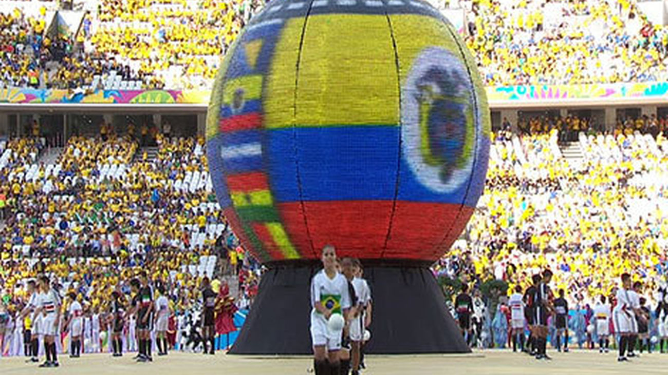 Ceremonia inaugural del Mundial de Futbol de Brasil 2014