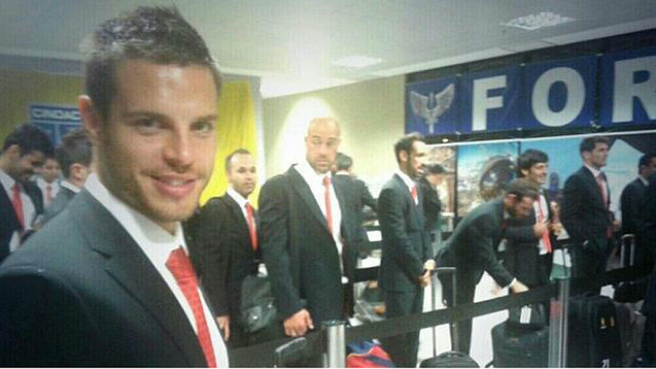 España ya está en Salvador para debutar ante Holanda