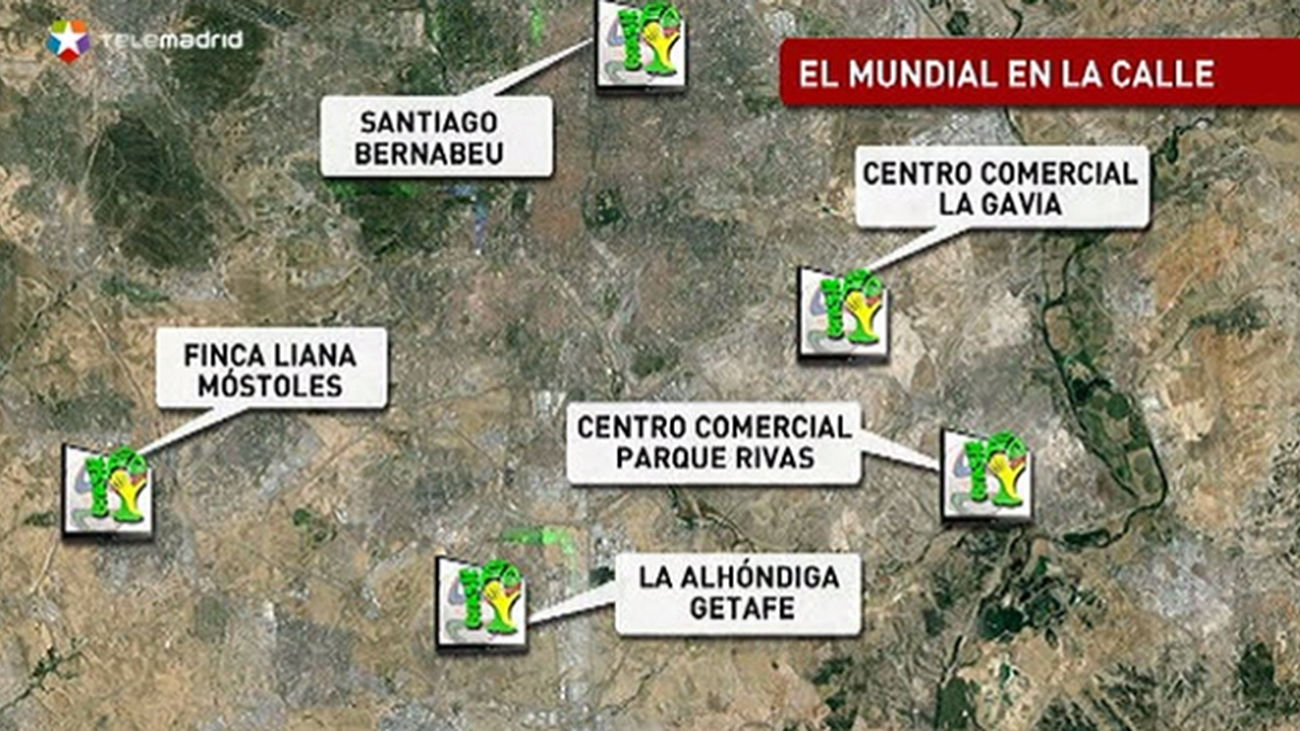 Móstoles instalará una pantalla gigante para ver los partidos