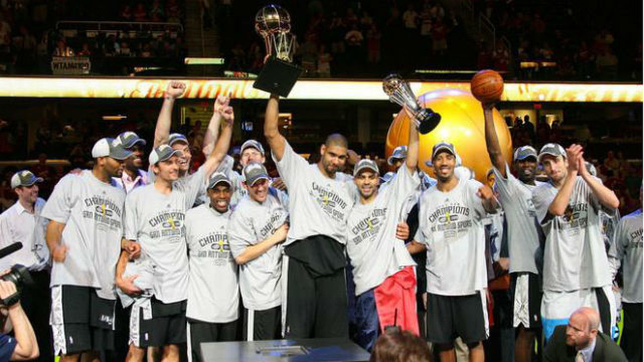 104-87. Los Spurs destronan a los Heat del reinado de la NBA