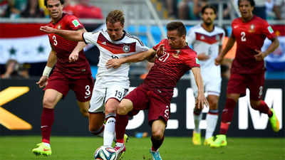 4-0. Alemania golea a Portugal