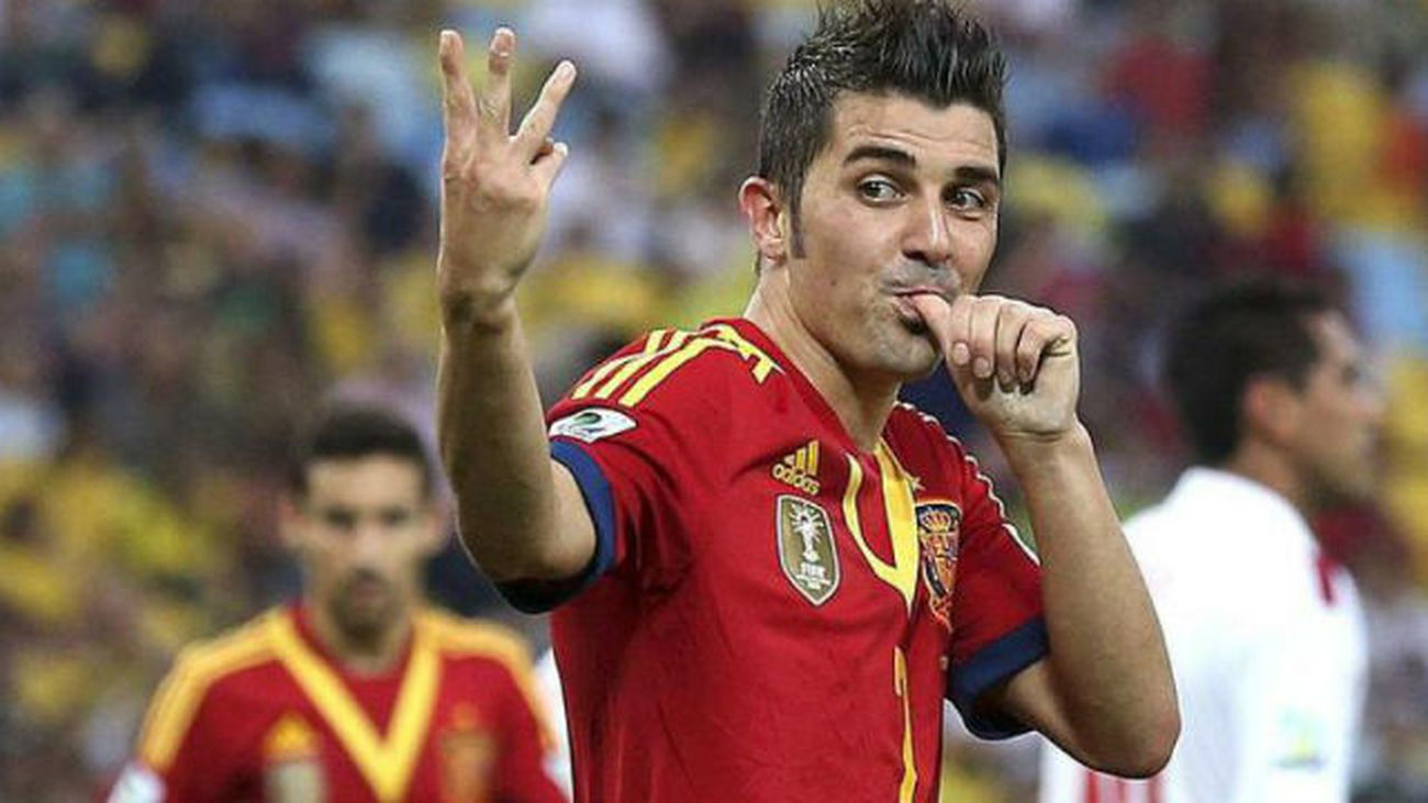 David Villa, Selección Española