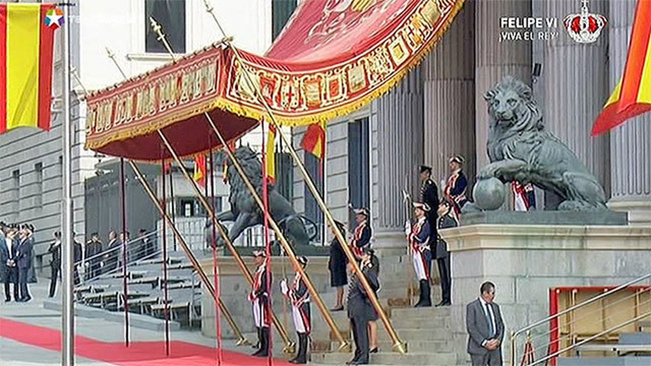 Todo listo para la proclamación del Rey Felipe VI
