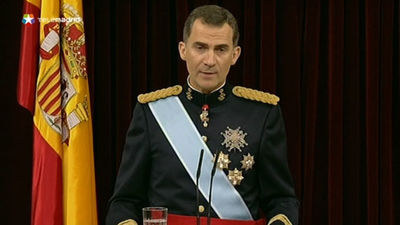 Felipe VI proclama su "fe en la unidad de España" en la que "caben todos"