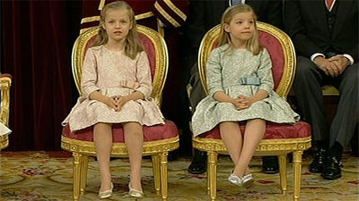 La princesa Leonor y la infanta Sofía focos de atención