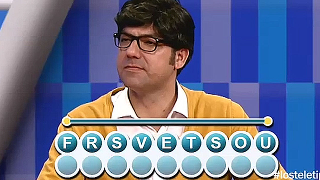 Vuelve la palabra de la discordia a Cifras y Letras. Vuelve FRSVETSOU