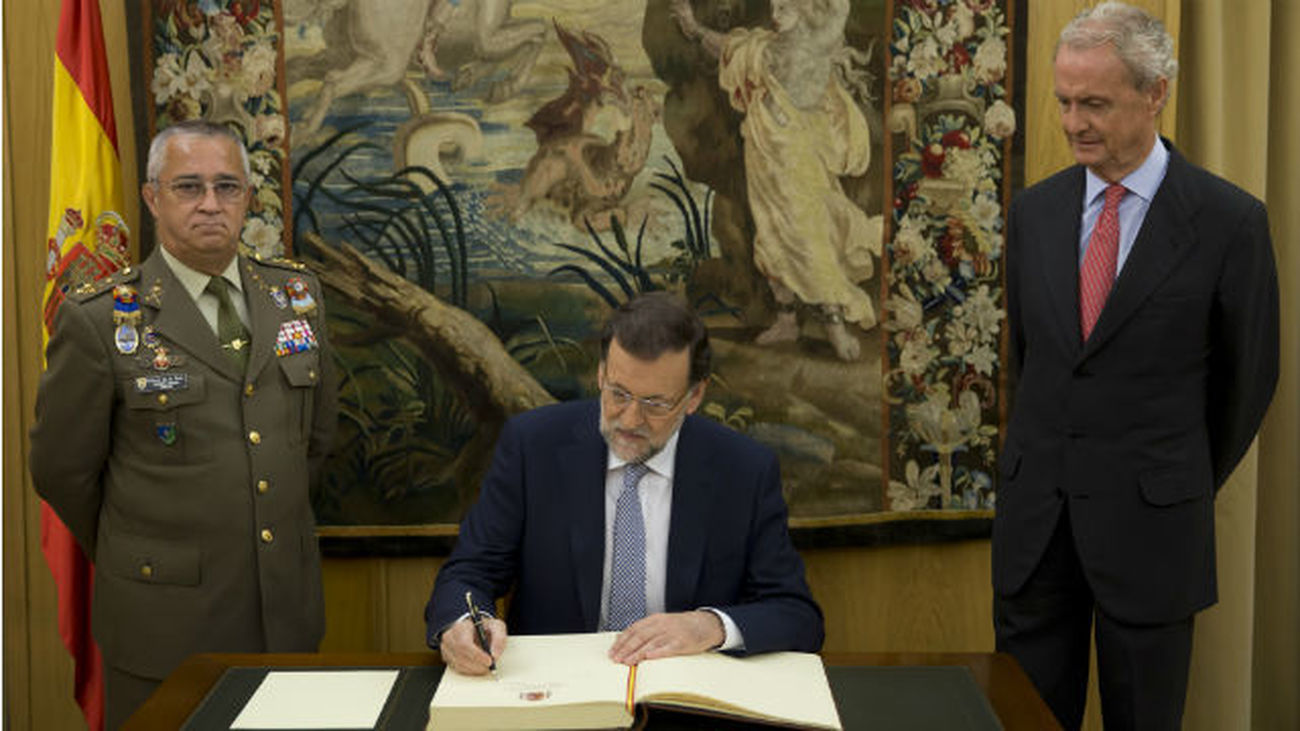 Rajoy a los militares: "España, patria común por la que merece la pena sacrificarse"