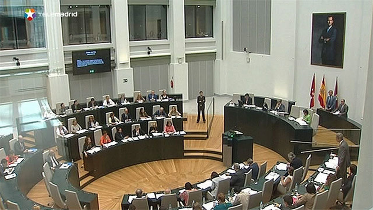 Salón de plenos del Ayuntamiento de Madrid