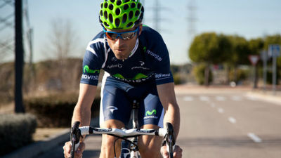 Valverde al frente de la preselección del equipo Movistar para el Giro