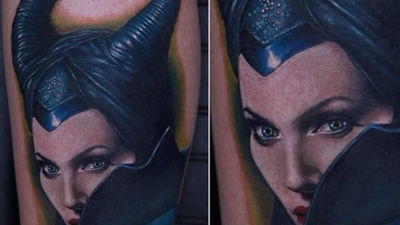 Maléfica, una de las nuevas modas de tatuajes en España