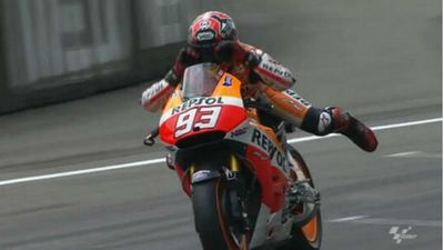 GP Holanda: Ni el agua para a Márquez, 8 de 8