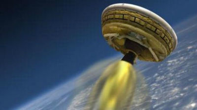 La NASA pone a prueba un 'platillo volante' que podría llevar humanos a Marte