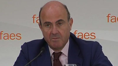 De Guindos avanza un crecimiento en el segundo trimestre por encima del 0,4 %