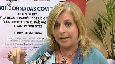 Covite pide a Rajoy que combata el plan para "blanquear el terror" de Urkullu