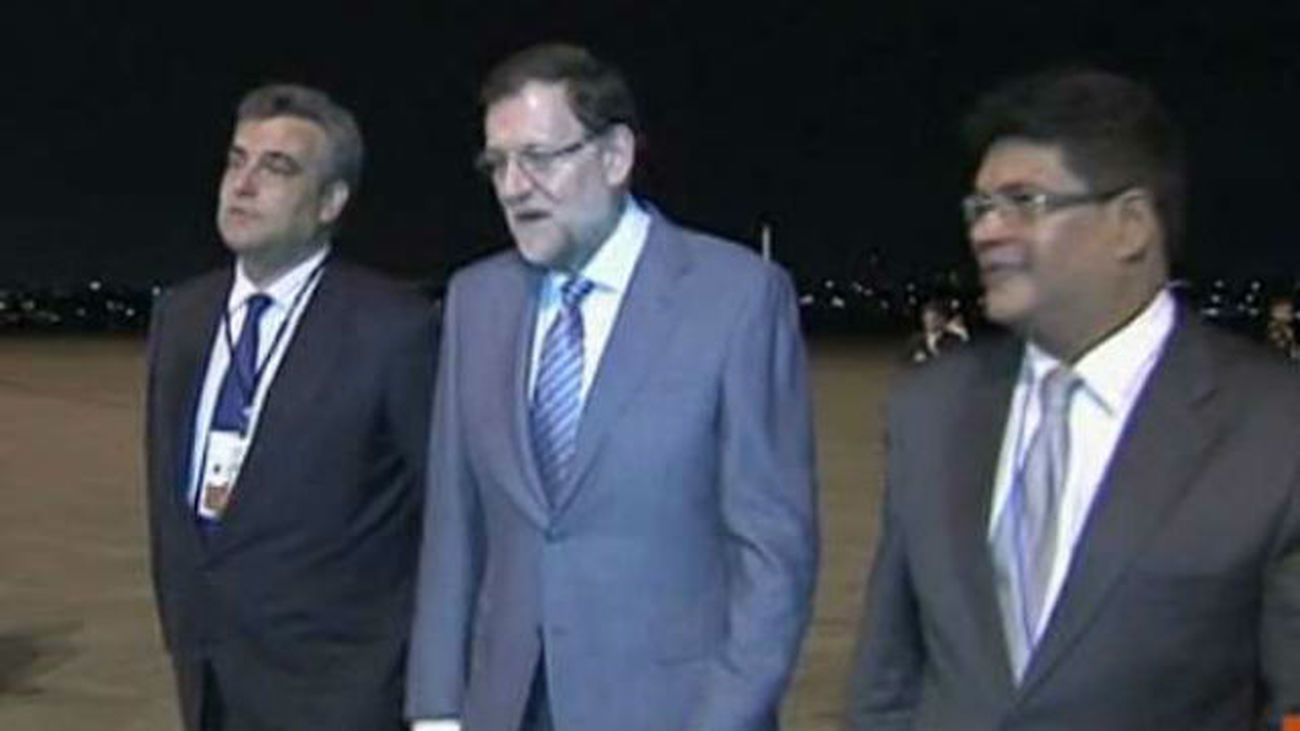 Rajoy visita en Canal de Panamá