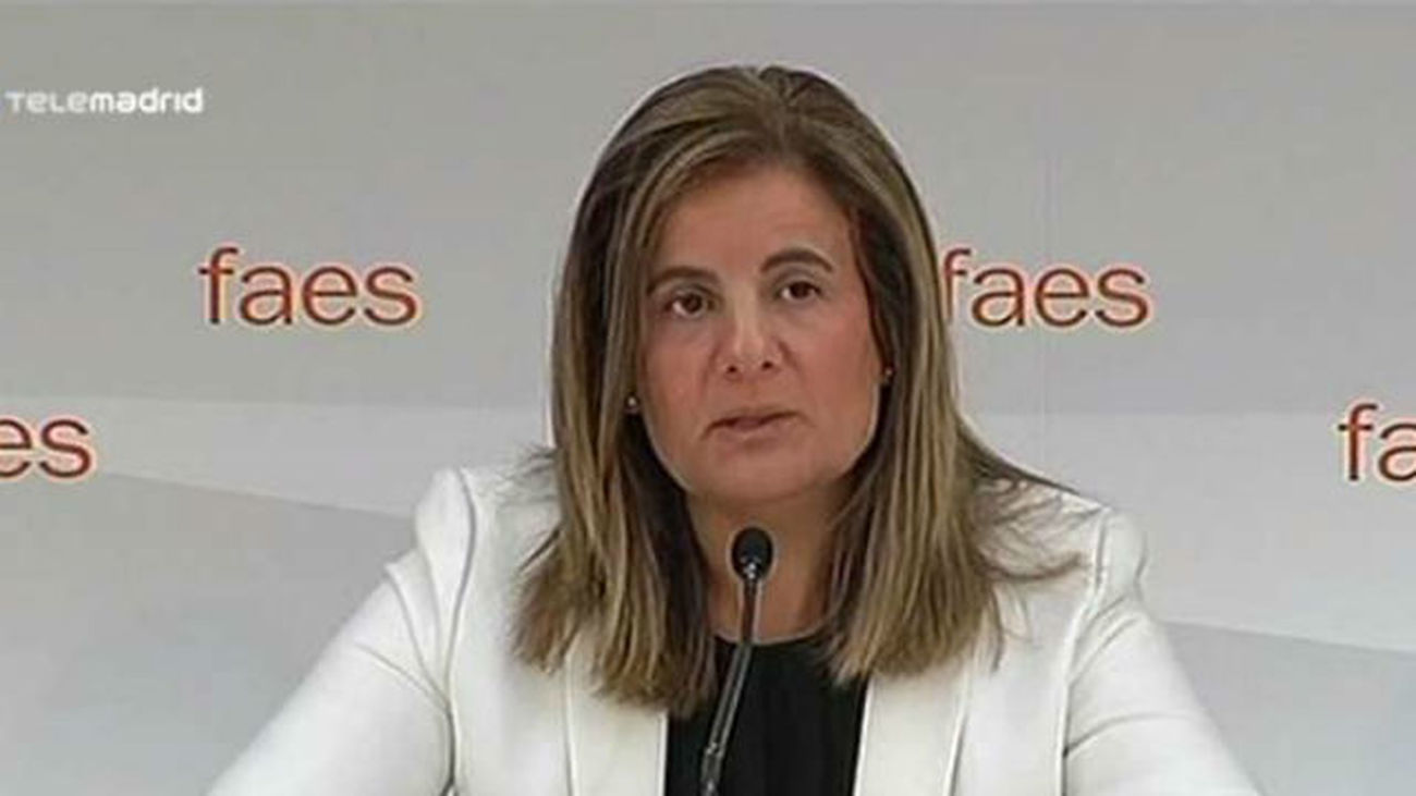 Fátima Báñez avanza que en junio bajó el paro y creció la afiliación
