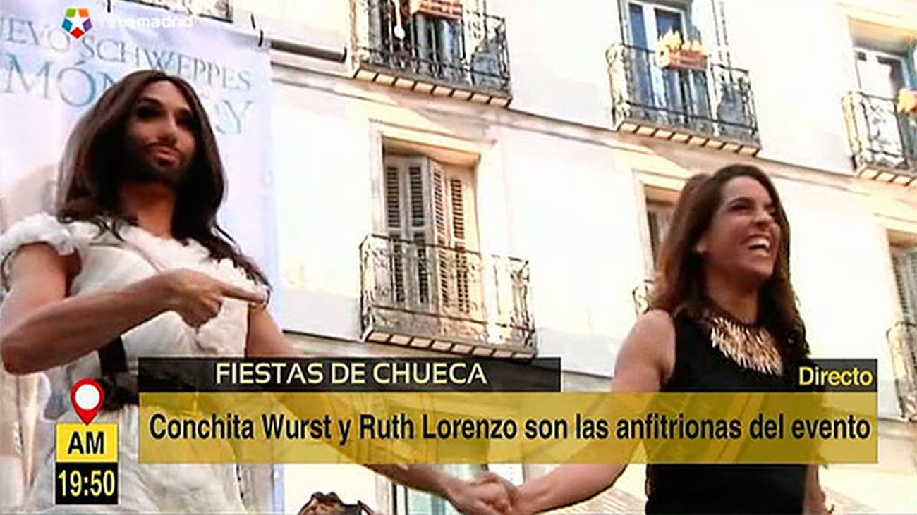 Conchita Wurst y Ruth Lorenzo, pregoneras del Orgullo 2014 de Madrid