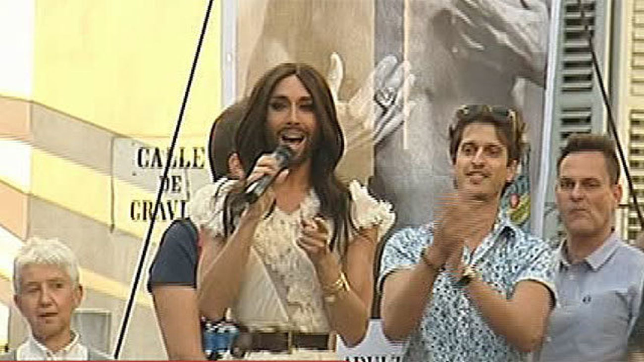 Conchita Wurst protagonista del pregón en Chueca del Orgullo Gay