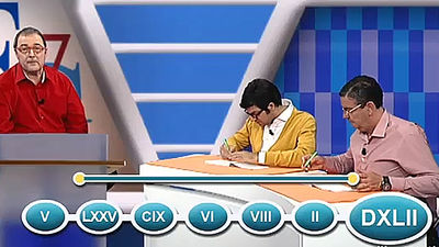 Goyo González introduce una innovación en Cifras y Letras: los cálculos con numeración romana