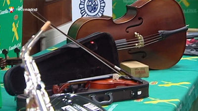 Cae una banda dedicada a robar tiendas de instrumentos musicales utilizando mazas
