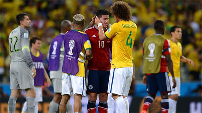 James Rodríguez, bañado en lágrimas, abandona el Mundial con seis goles