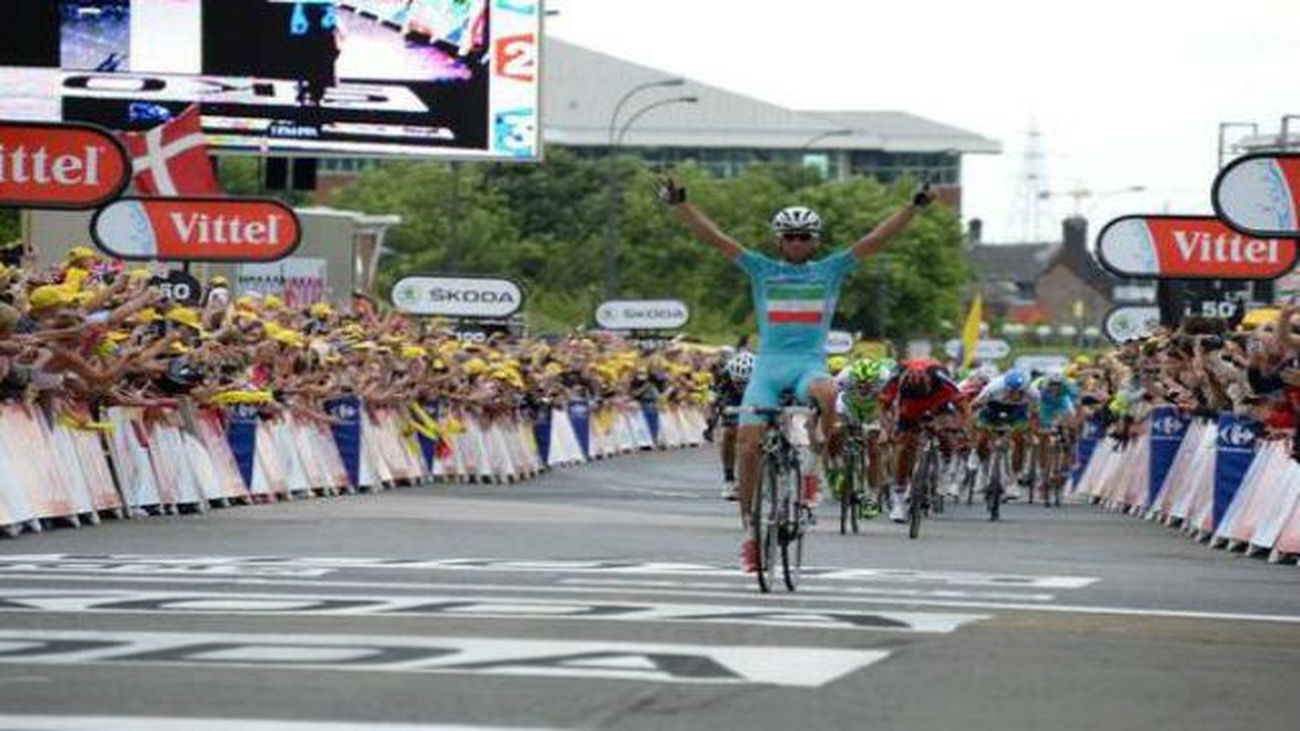 Nibali sorprende y gana la segunda etapa y se viste de líder