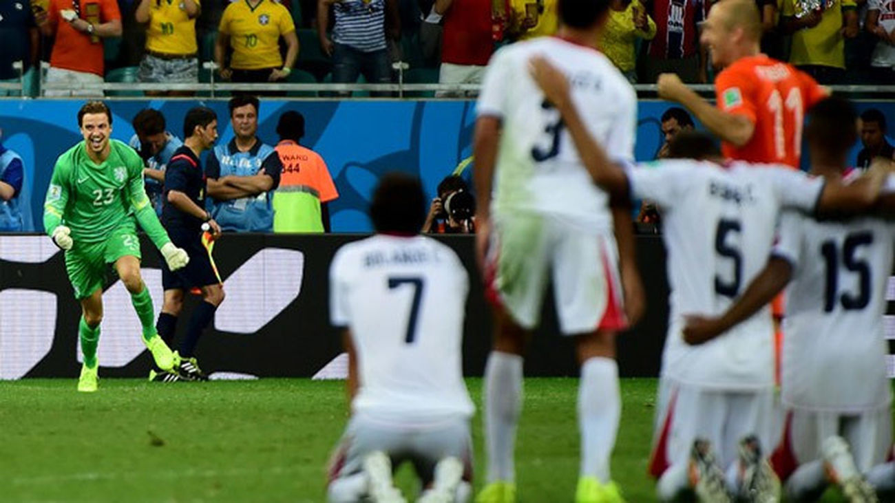 Los penaltis acaban con la leyenda de Keylor Navas y Costa Rica