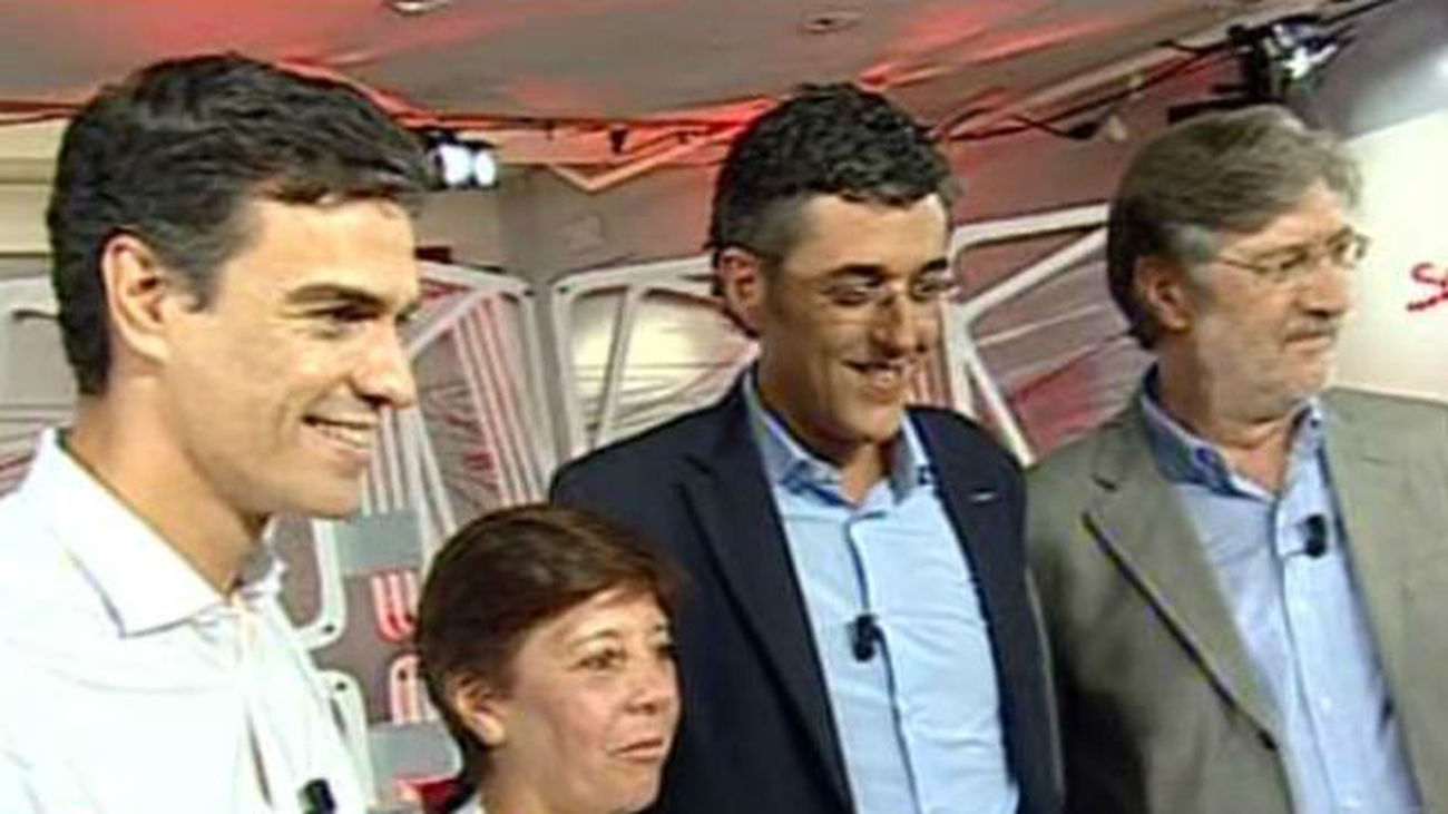 Los candidatos del PSOE prometen integración y primarias para noviembre