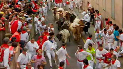 Arranca el primer encierro de San Fermín