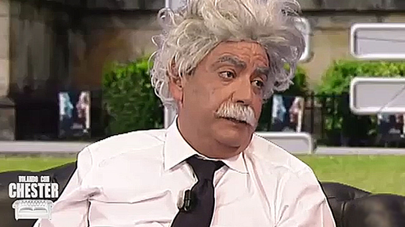Volando con Chester invita al científico más importante del siglo pasado: Albert Einstein