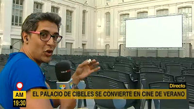 Cine de verano en el Palacio de Cibeles