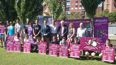 Madrid se "moja" por los 6.000 enfermos de esclerosis múltiple