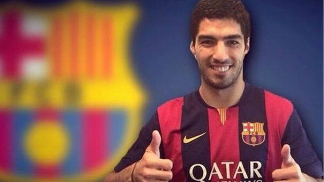 El Barça ficha a Luis Suárez