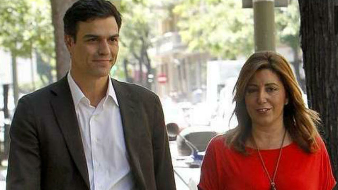 Pedro Sánchez y Susana Díaz