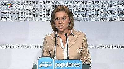 Cospedal pide a la oposición no tapar con disculpas su negativa a regenerar