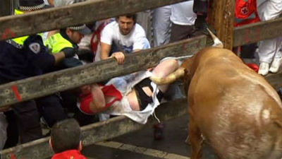 En estado grave dos de los operados tras ser corneados en el útimo encierro