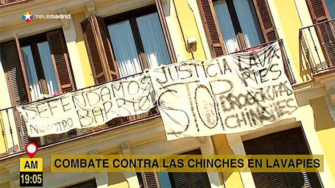 Lavapiés, contra los chinches