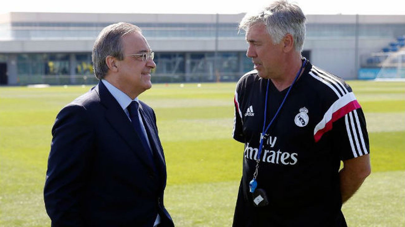 Florentino, Morata y Casemiro, protagonistas en el entrenamiento
