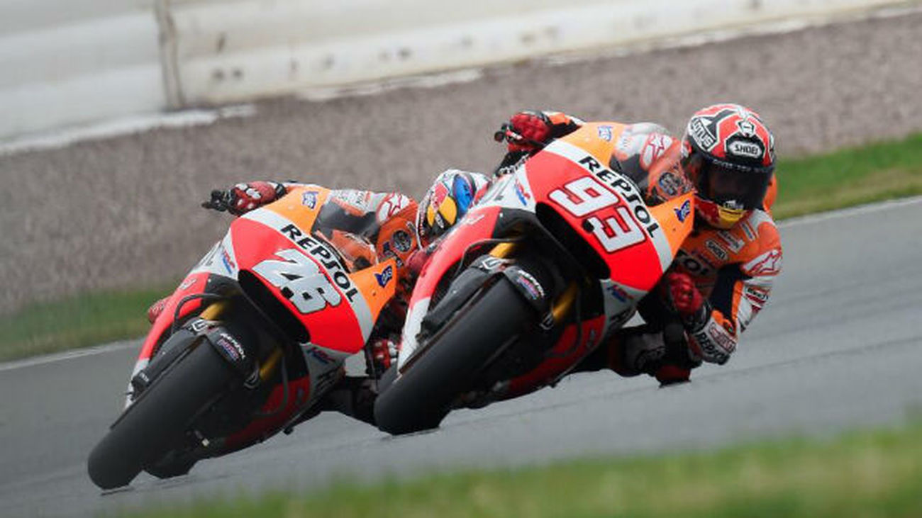 Marc Márquez y Dani Pedrosa