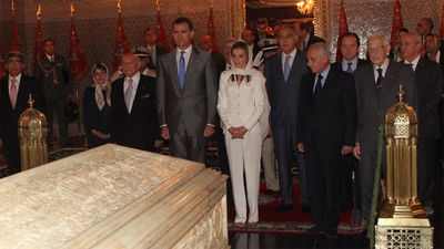 El Rey se despide de Mohamed VI satisfecho  de su viaje a Marruecos