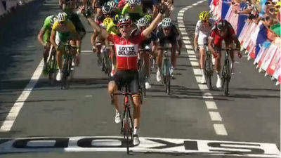 Tour: Gallopin gana la etapa en una impresionante escapada