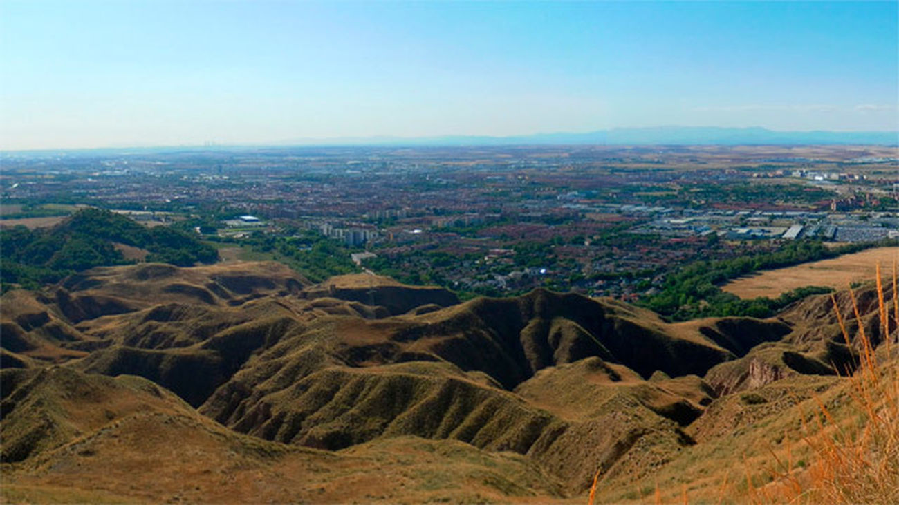 Vista de Alcalá de Henares desde lo alto del cerro Ecce Homo