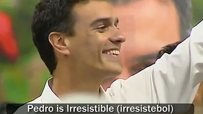 Tras la victoria de Pedro Sánchez en el PSOE, llega la secuela de "Pedro is irresistible"