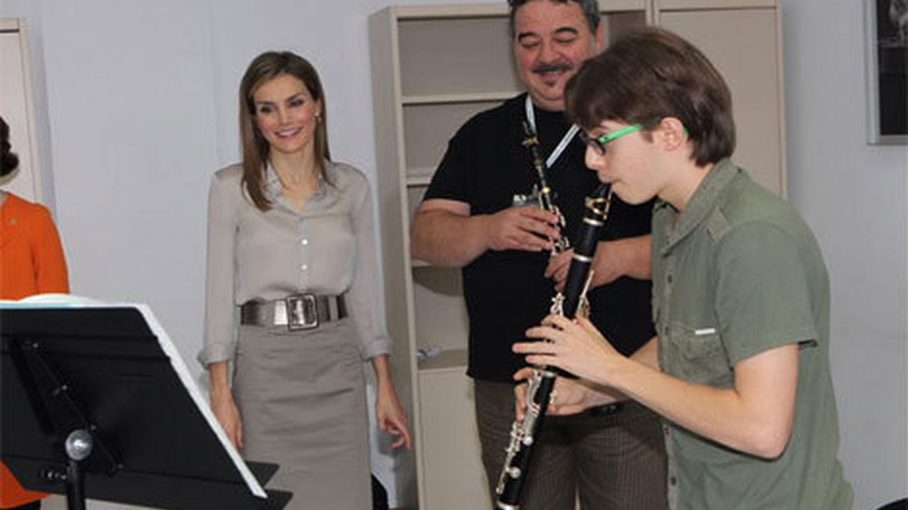 La reina Letizia en los curos de verano de la Fundación Príncipe de Asturias