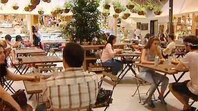 El Huerto de Lucas: mercado, restaurante y hasta aire orgánico