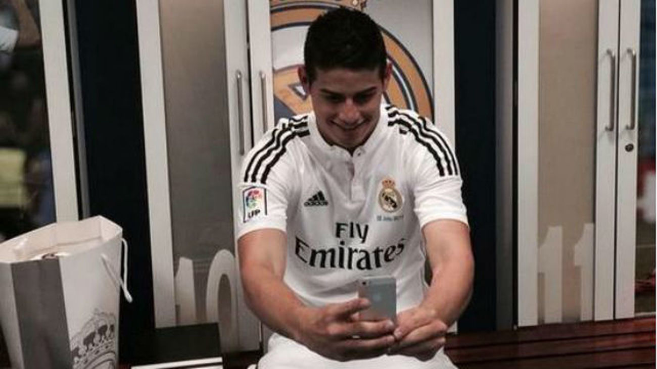 La ‘Jamesmanía’ sacude al Real Madrid