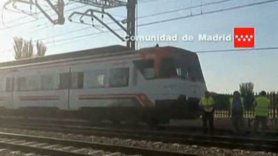 Desalojado un tren en una estación de Alcalá de Henares por un incendio