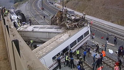 Un año del accidente de tren de Santiago