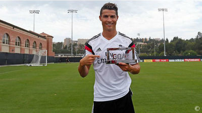 Cristiano, trofeo 'Goal 50' al mejor jugador del año